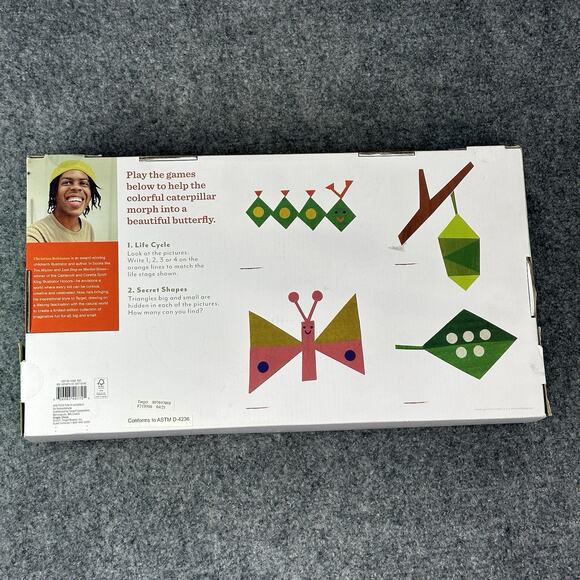 Christian Robinson Pillowfort Butterfly Chalkboard New! With Box! Sz (16.5”x 9”) - Picture 5 of 5